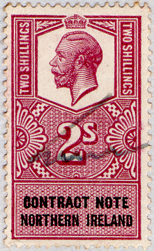 (05) 2/- Purple & Black (1921)