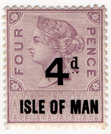 (18) 4d Lilac & Black (1895)