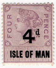 (18) 4d Lilac & Black (1895)