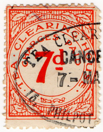 (12) 7d Vermillion (1923)