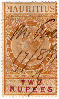 (40) 2R Brown & Purple (1879)
