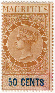 (20) 50c Brown & Blue (1878)