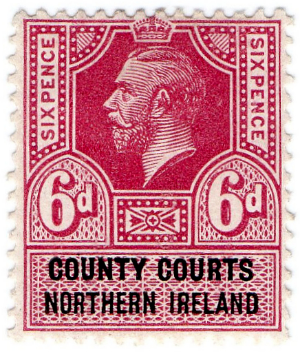 (04) 6d Claret & Black (1921)