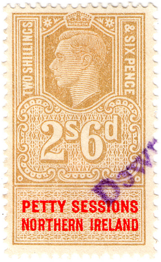 (10) 2/6d Gold & Vermillion (1949)