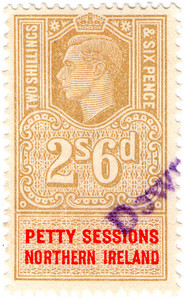 (10) 2/6d Gold & Vermillion (1949)