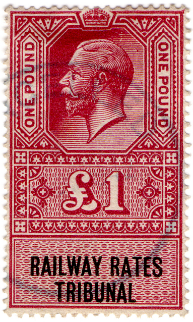 (05) £1 Claret Red & Black (1922)