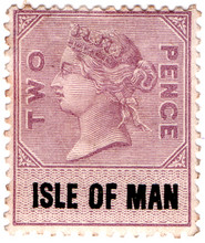 (01) 2d Lilac & Black (1889)