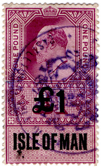 (39) £1 Lilac & Black (1904)