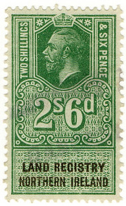 (05) 2/6d Green & Black (1921)