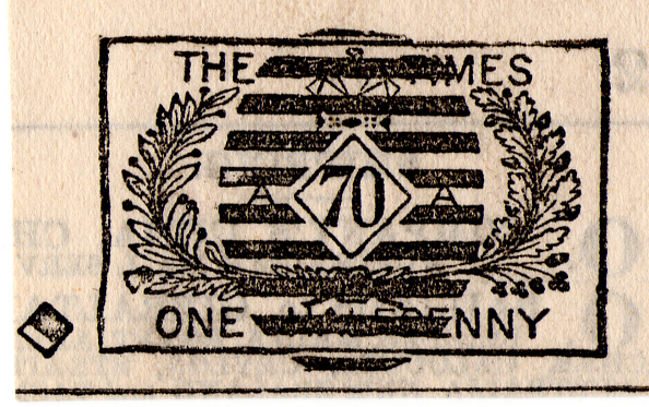 The Times - ½d Duty