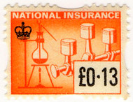 (712) 13p Orange (1974)