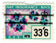 (355) 33/6d Turquoise & Purple (1967)