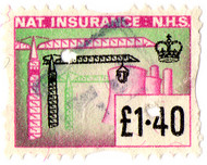 (704) £1.40 Pink & Green (1974)