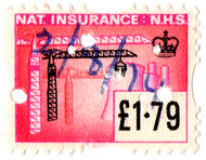 (706) £1.79 Magenta & Red (1974)