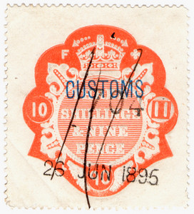 (47) 3/9d Red (1896)