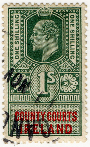 (50) 1/- Green & Red (1902)