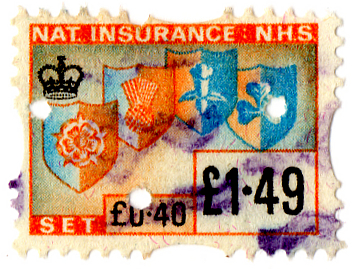 (559) £1.49 Orange & Blue (1972)