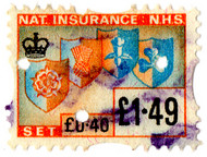 (559) £1.49 Orange & Blue (1972)