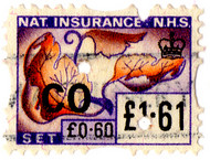 (621) £1.61 Purple & Orange (1972)