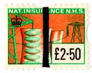 (751) £2.50 Orange & Green (1974)