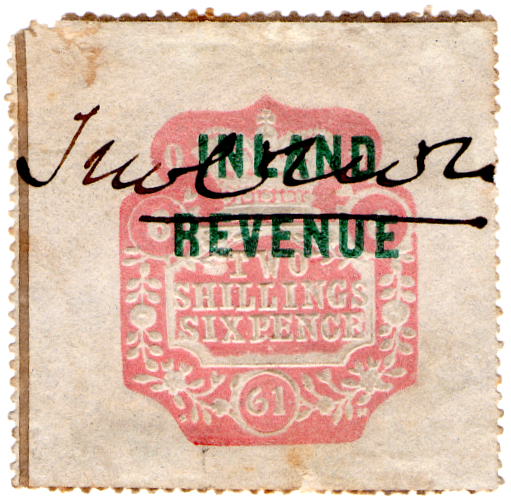(16) 2/6d Rose (1860)