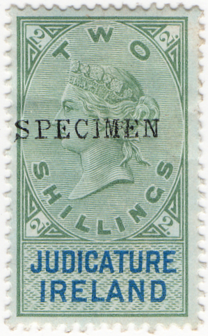 (21) 2/- Green & Blue (1882)