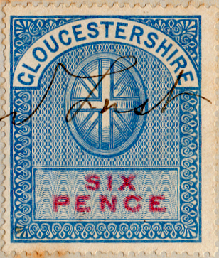 (16) 6d Blue & Red (1870)