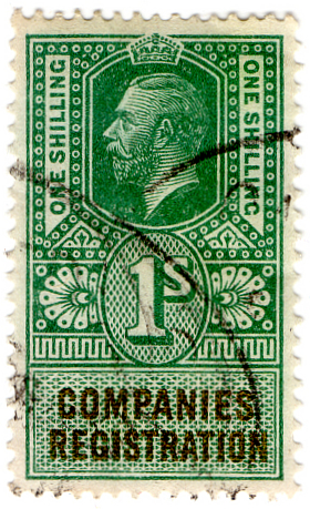 (25) 1/- Green & Green (1921)
