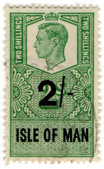 (56) 2/- Green & Black (1951)