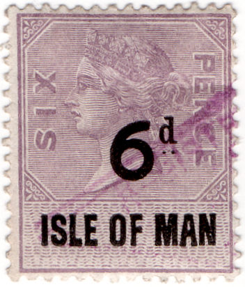 (19) 6d Lilac & Black (1895)