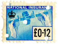 (550) 12p Blue & Deep Blue (1972)