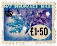 (496) £1.50 Blue & Purple (1971)