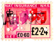 (564) £2.24 Purple & Red (1972)