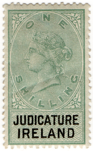 (19) 1/- Green & Black (1882)