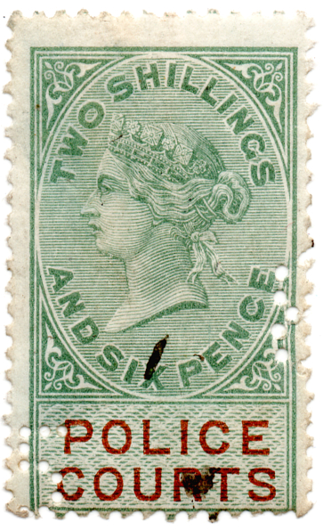 (11) 2/6d Green & Brown (1882)
