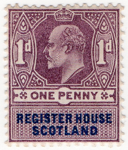 (44) 1d Lilac & Blue (1903)