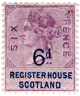 (37) 6d Lilac & Blue (1897)