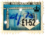 (694) £1.52 Slate & Blue (1973)