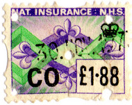 (667) £1.88 Violet & Green (1973)