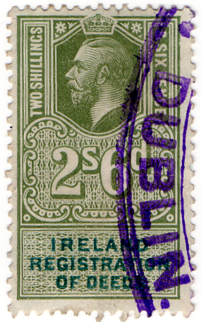 (63) 2/6d Green & Green (1911)