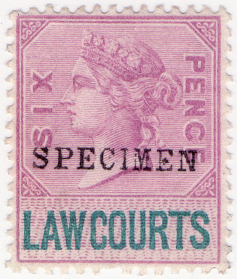(17) 6d Lilac & Green (1882)