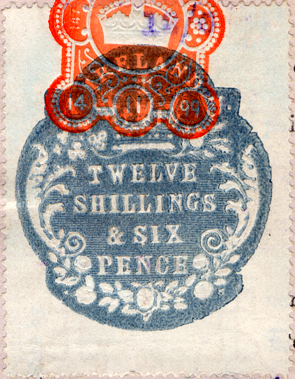 (11) 12/6d Blue