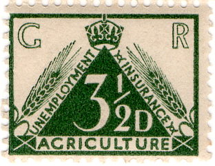(13) 3½d Deep Green (1936)