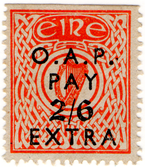 (01) 2/6d Orange & Black (?)