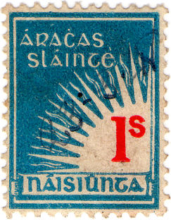 (15) 1/- Blue & Red (1929) National Health