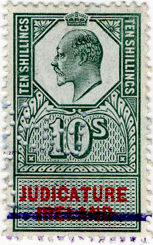 (60) 10/- Green & Red (1902)