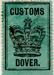 Customs Label - Dover