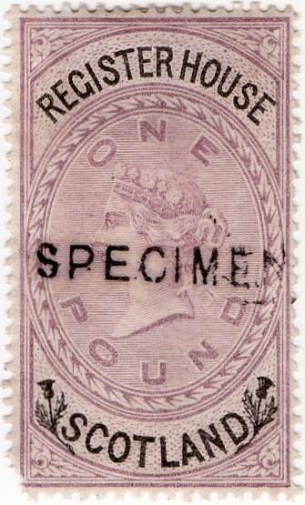 (33) £1 Lilac & Black (1882)