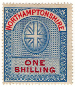 (10) 1/- Blue & Carmine (1870)