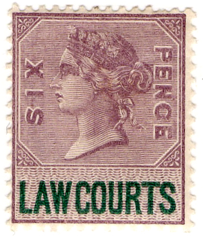 (10) 6d Lilac & Green (1878)